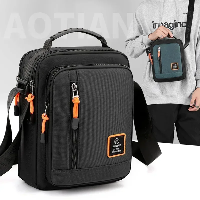 Tablet Shoulder Bag - Multi-Function Men's Bag High Quality Nylon