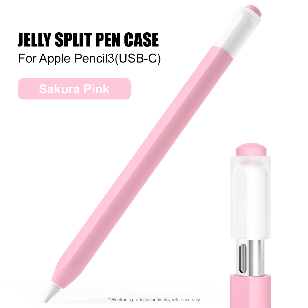 Tablet Pencil Accessories - Color Splicing Silicone Pen Case For
