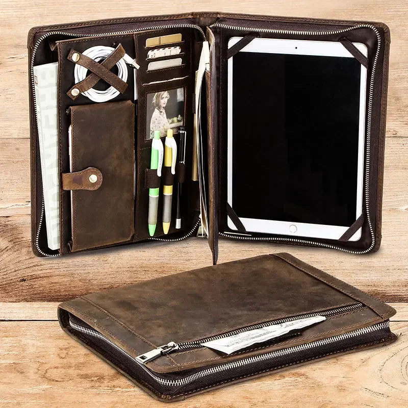 Leather Tablet Storage Bag for - Tablet Tech Accessories 评论和价格