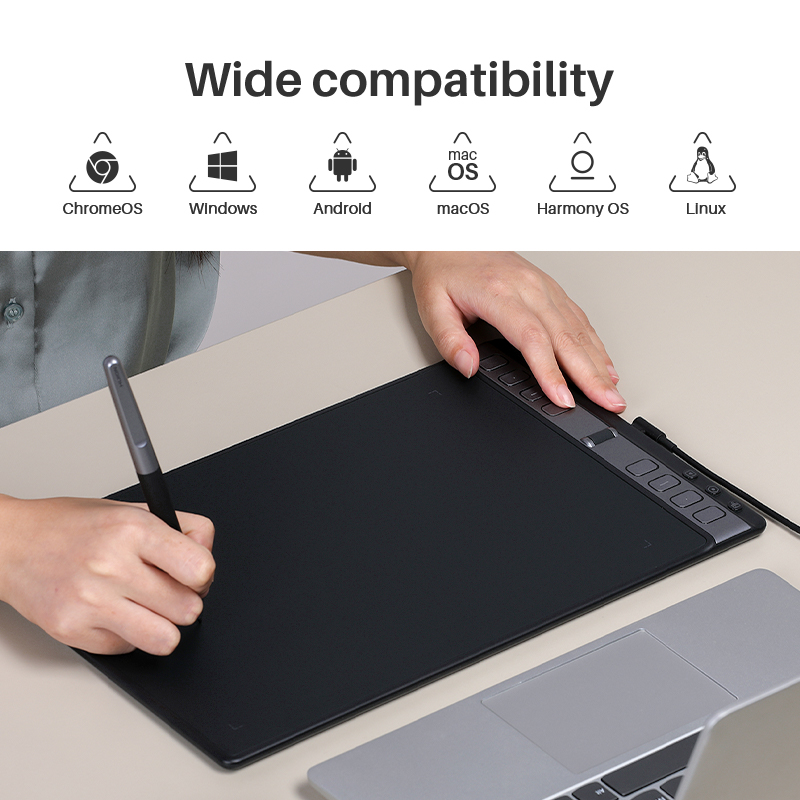 Huion Inspiroy 2 L 10.5x6.56 I - Graphic Tablet Accessories 评论和价格