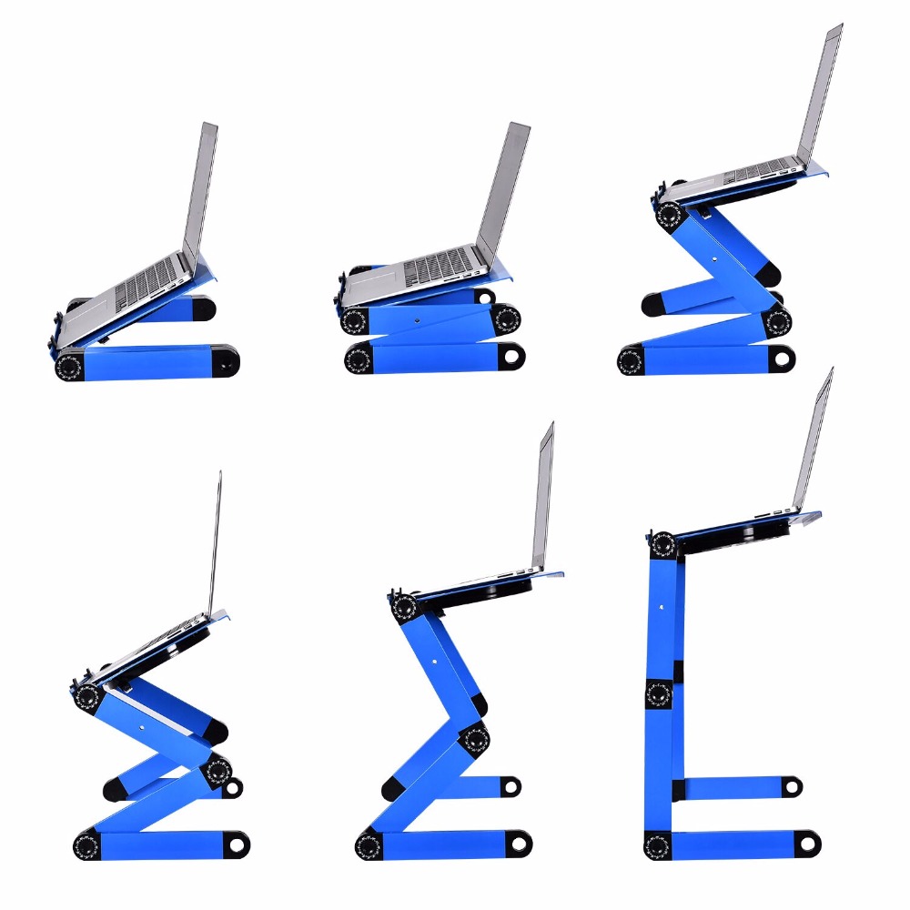 Aluminum Alloy Laptop Table Ad - Tablet Lap Desk 评论和价格
