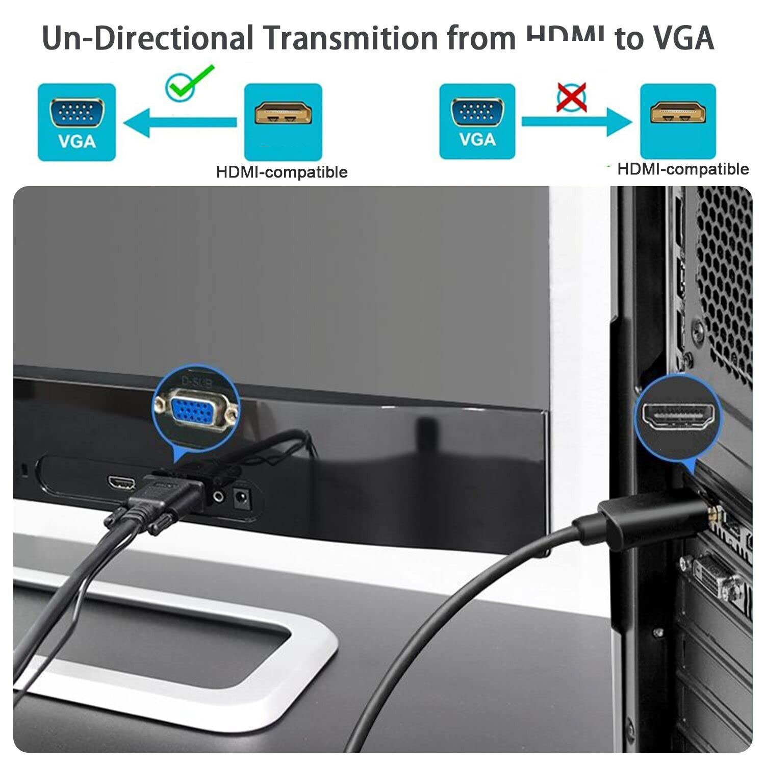 For HDMI to VGA Support Comput - Tablet Lap Desk 评论和价格