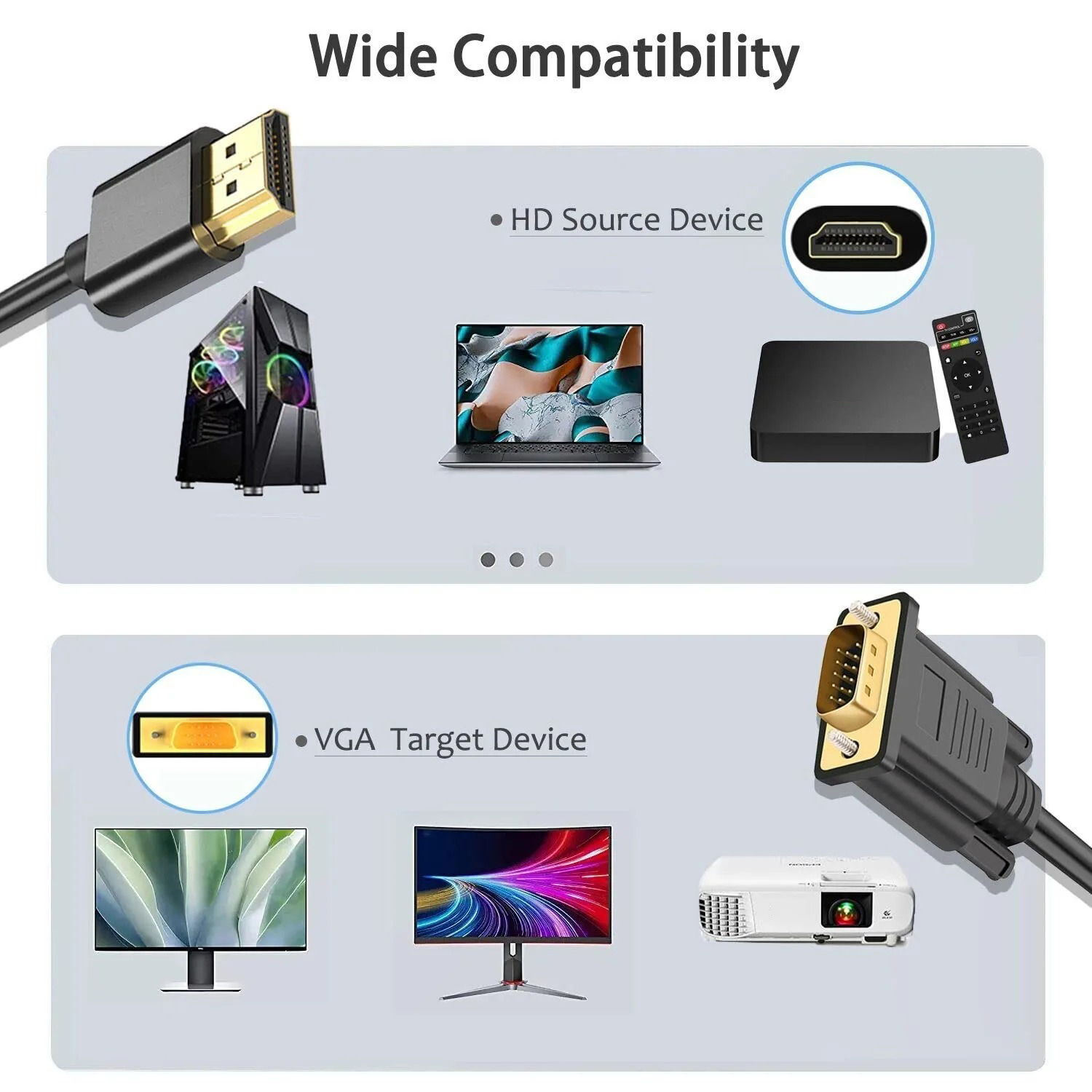 For HDMI to VGA Support Comput - Tablet Lap Desk 评论和价格