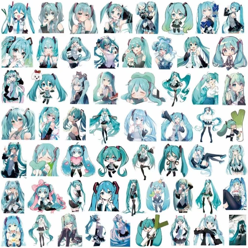 200pcs Hatsune Miku Anime Cart - Tablet Accessories Set 评论和价格