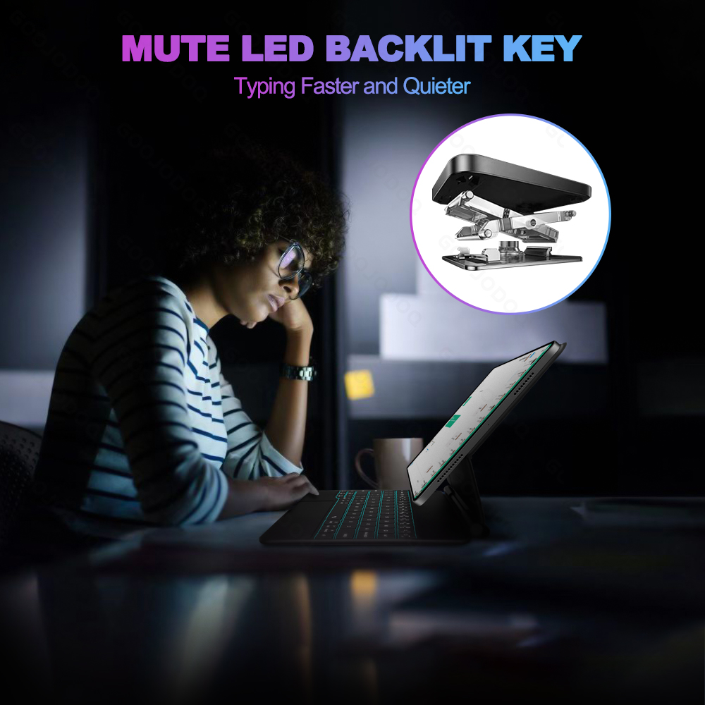 GOOJODOQ Magic Keyboard for iP - Tablet Accessories Choice Store 评论和价格