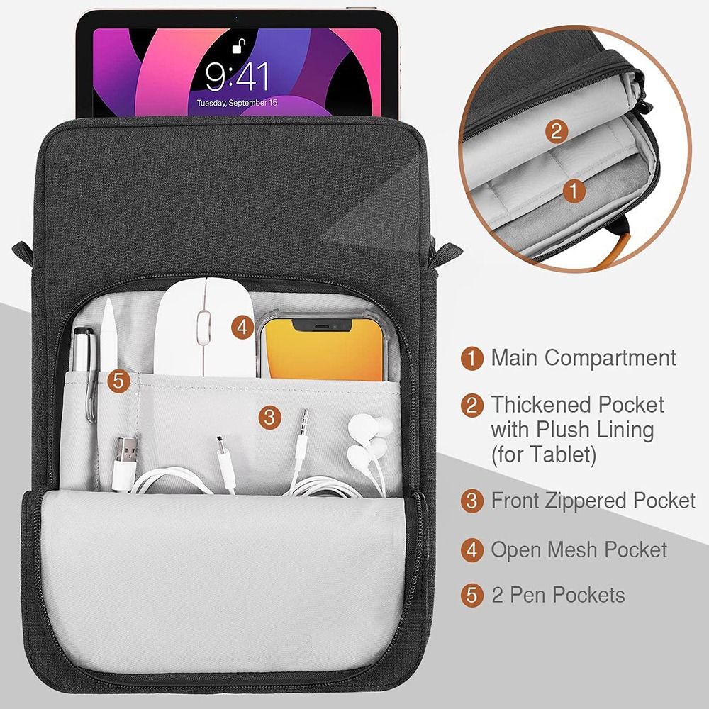 9/11/13.3 inch Tablet Sleeve C - Tablet Shoulder Bag 评论和价格