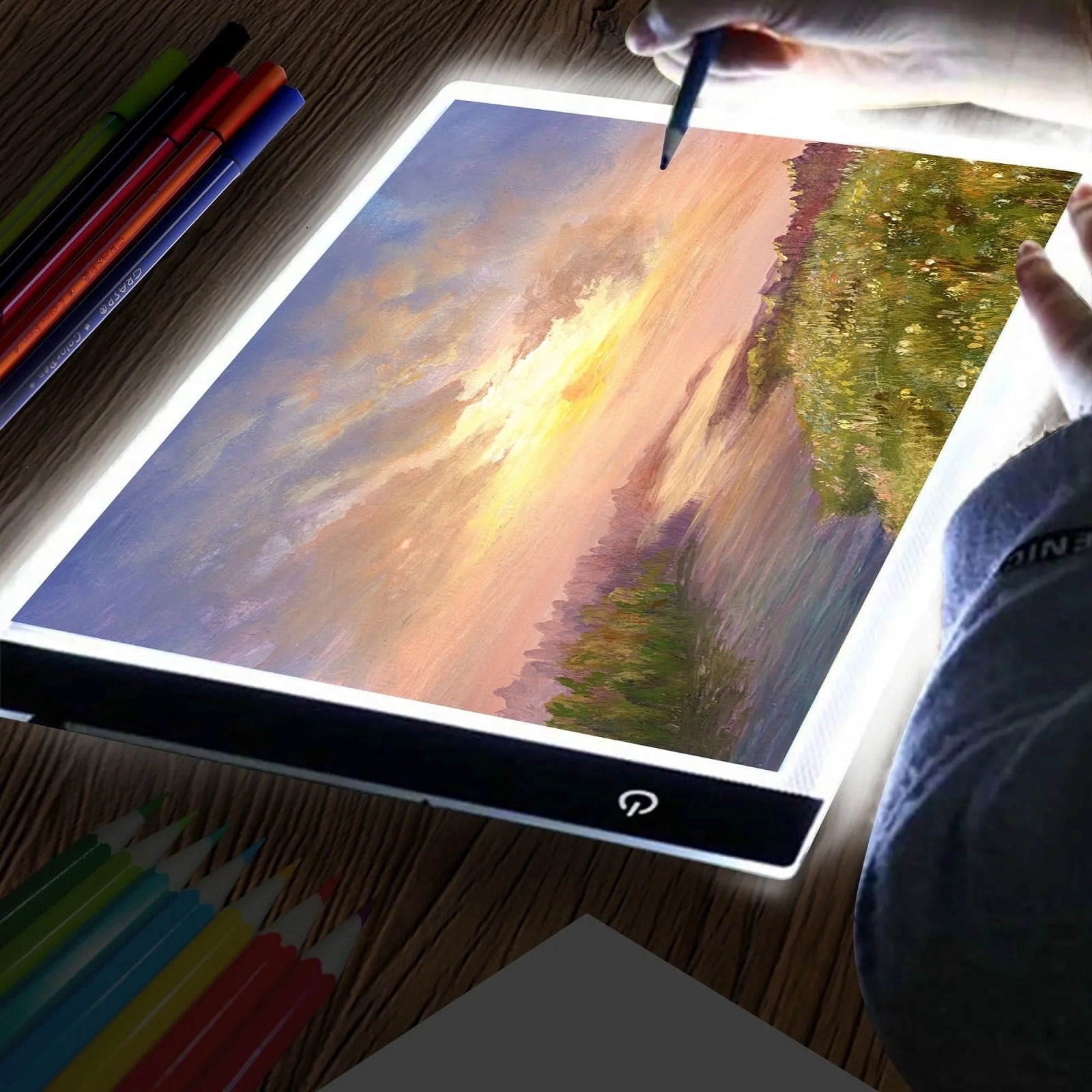 A3/A4/A5 Three Level Dimmable  - Graphic Tablet Accessories 评论和价格