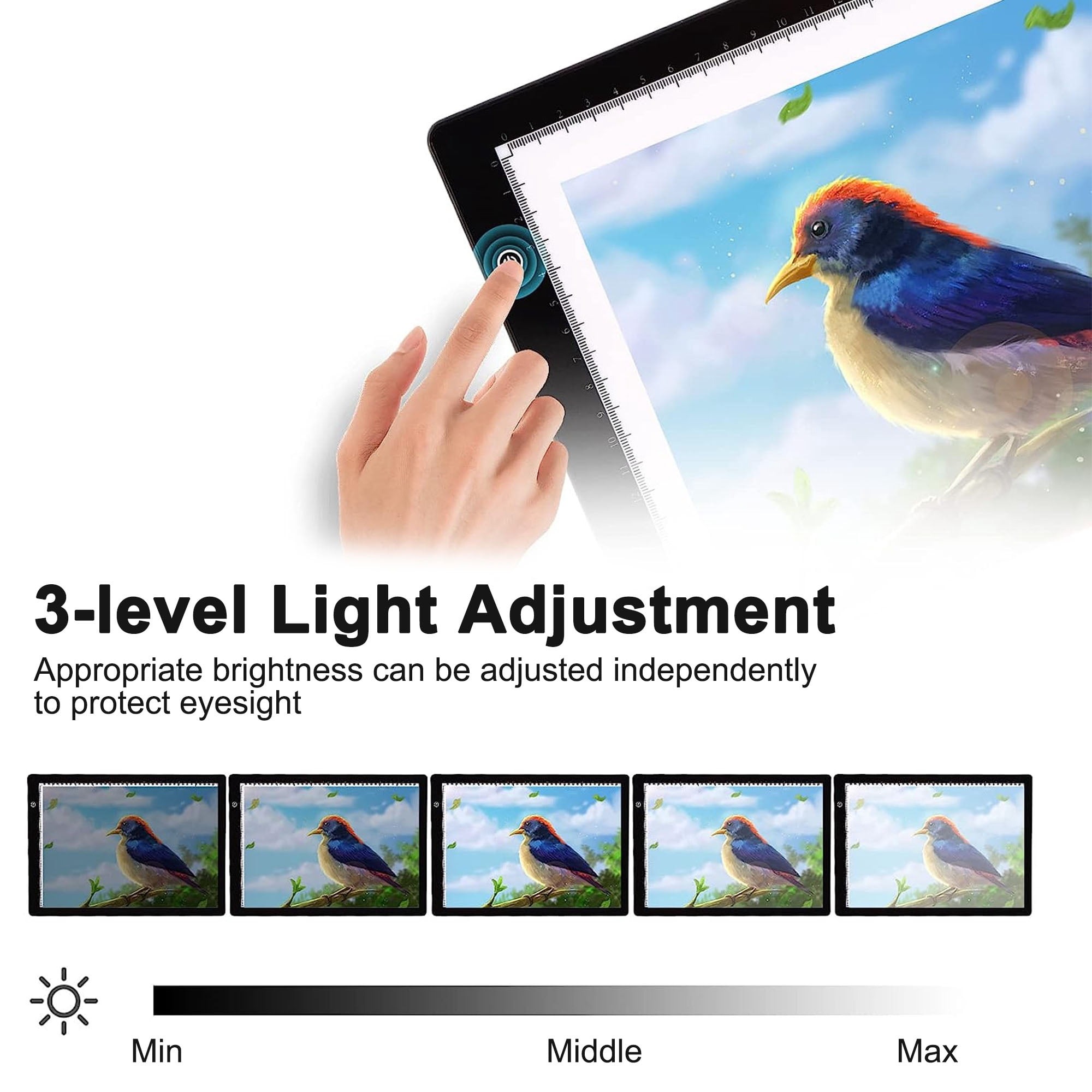 A3/A4/A5 Three Level Dimmable  - Graphic Tablet Accessories 评论和价格