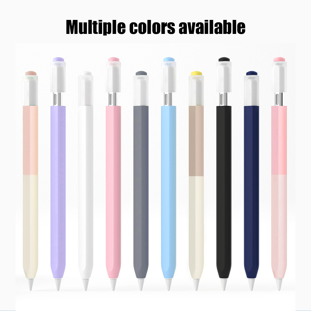 Color Splicing Silicone Pen Ca - Tablet Pencil Accessories 评论和价格