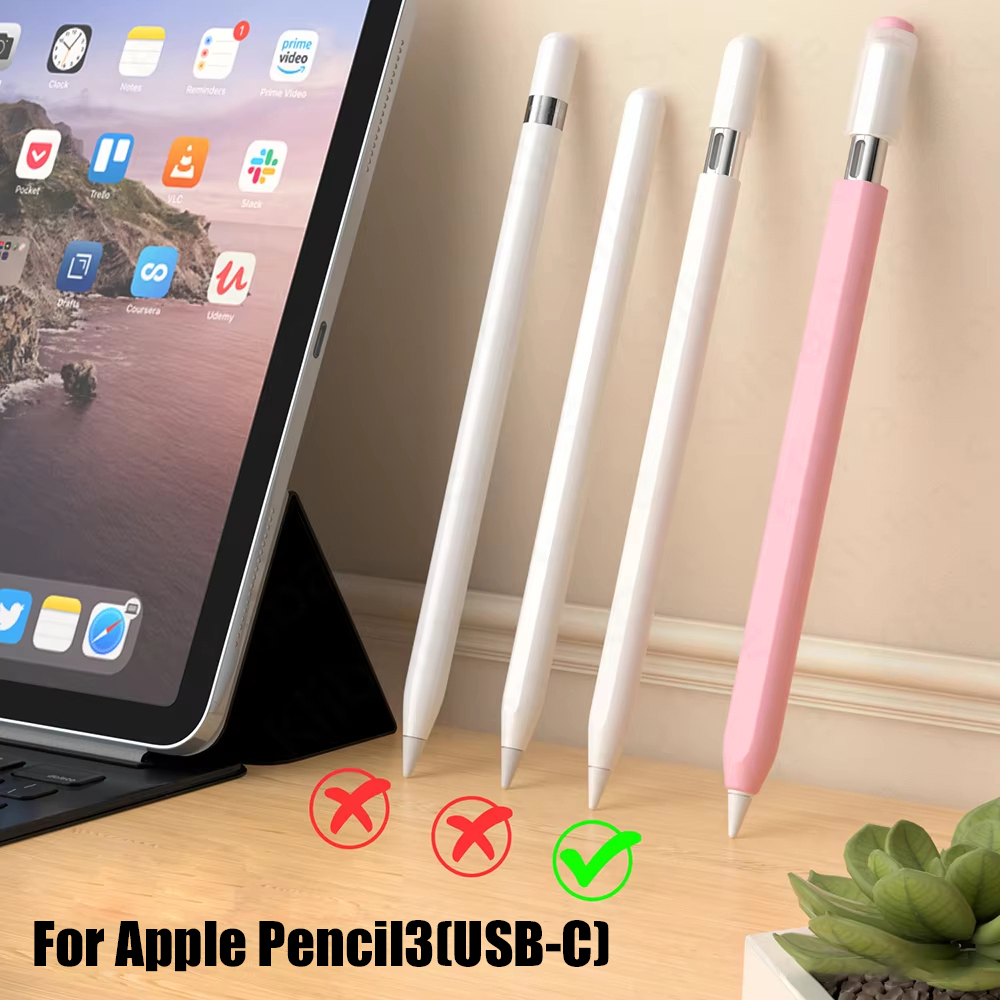 Color Splicing Silicone Pen Ca - Tablet Pencil Accessories 评论和价格
