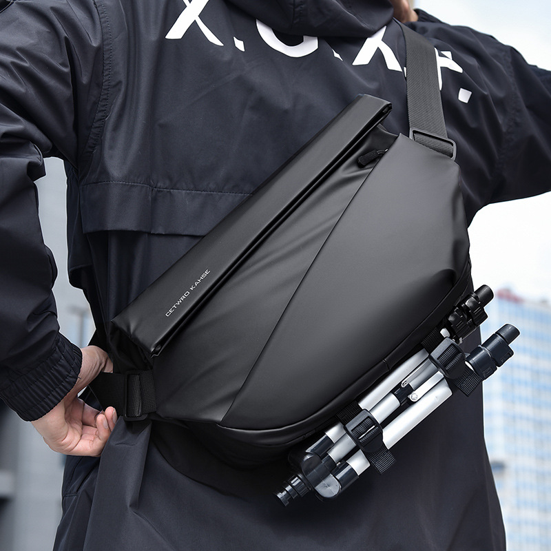 Mens Large Waterproof Chest Po - Tablet Shoulder Bag 评论和价格
