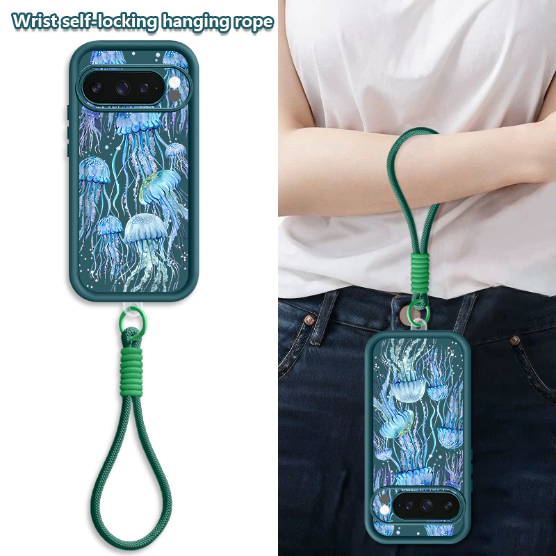Humpback Whale Print Wrist Str - Google Pixel 8A 评论和价格