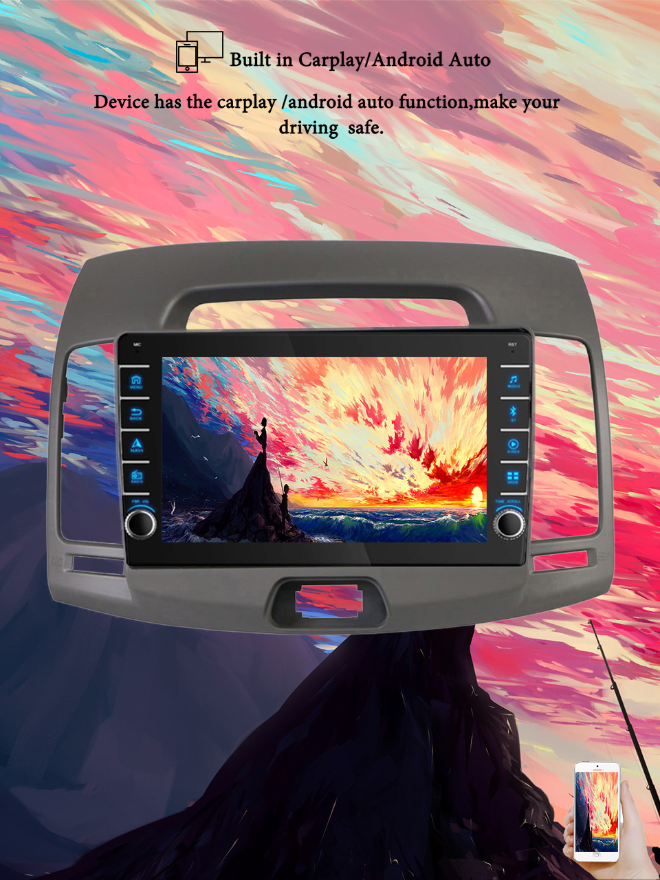8G+128G Android 14 For Hyundai - Tablet Danish Mobile & Accessories Photos 评论和价格