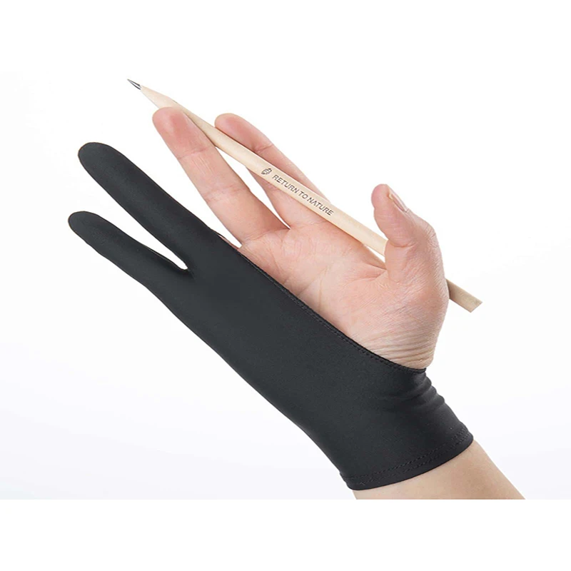 1/2 Layers Art 2 Finger Anti-m - Drawing Glove Artist 评论和价格