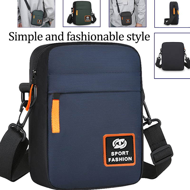 Men Oxford Fabric Sport Crossb - Tablet Shoulder Bag 评论和价格