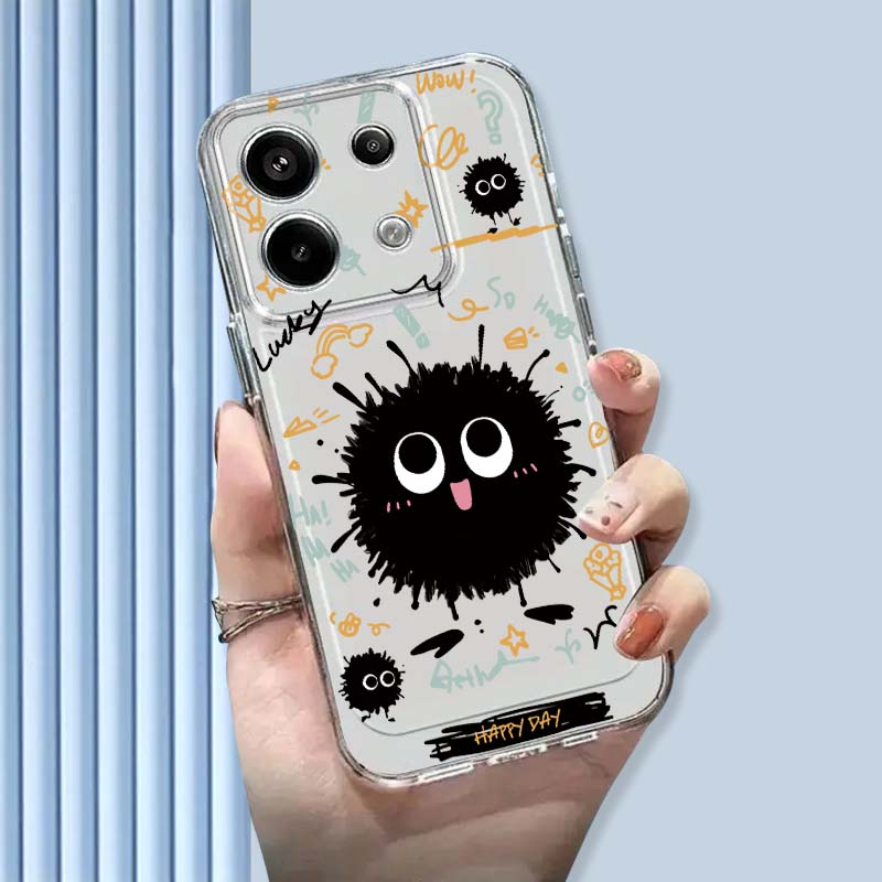 Cute Coal Ball Pattern For Xia - Xiaomi Poco X6 评论和价格