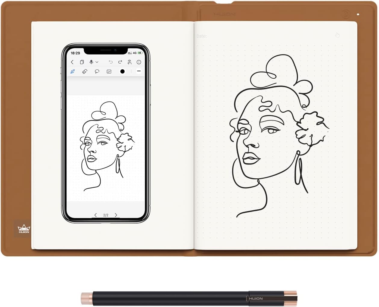 huion note 2 em 1 digital hand - Graphic Tablet Accessories 评论和价格