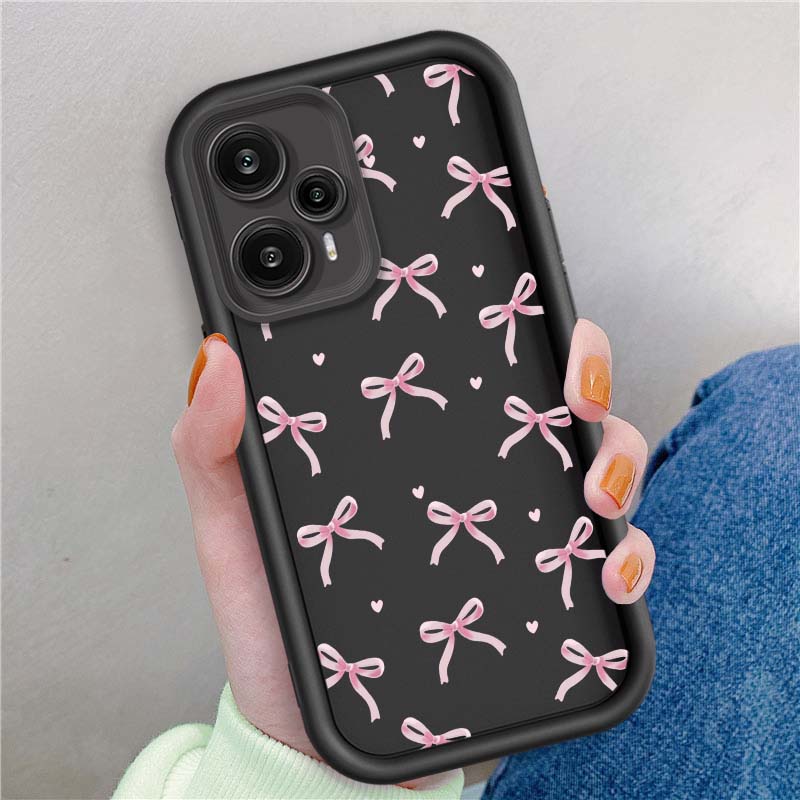 Cartoon Pink Bow Cover For Xia - Xiaomi Poco X6 评论和价格