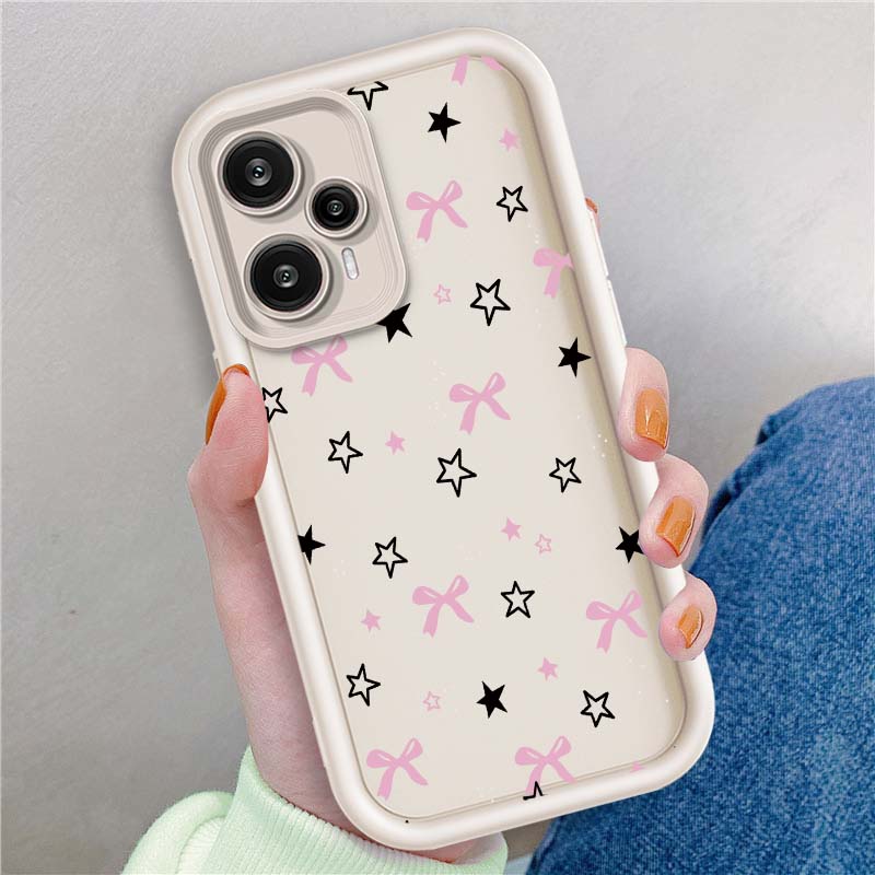 Cartoon Pink Bow Cover For Xia - Xiaomi Poco X6 评论和价格