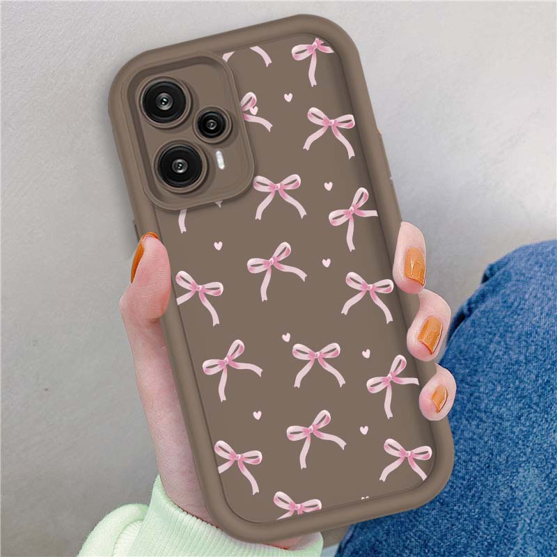 Cartoon Pink Bow Cover For Xia - Xiaomi Poco X6 评论和价格