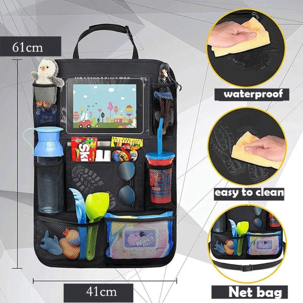Car Seat Back Organizer 9 Stor - Kids Tablet With Accessories 评论和价格