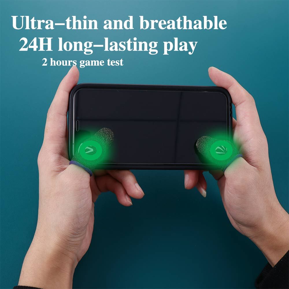 1 Pair Gaming Fingertip Gloves - Graphic Tablet Accessories 评论和价格