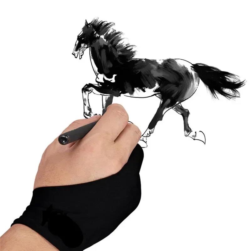 Two-Finger Drawing Gloves Palm - Drawing Glove Artist 评论和价格