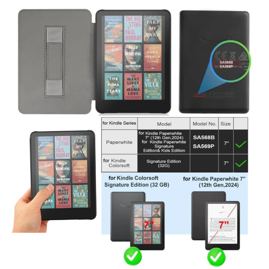 For Kindle Paperwhite 12th Gen - Kindle Tablet Accessories 评论和价格