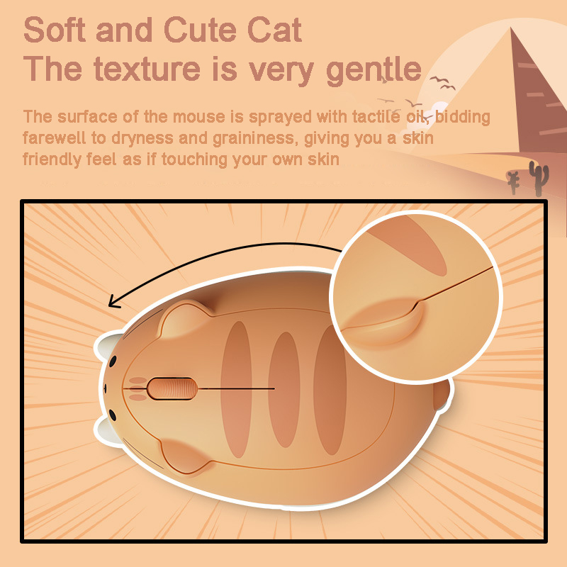 Cute Cat 2.4G Wireless Mouse C - Kids Tablet With Accessories 评论和价格