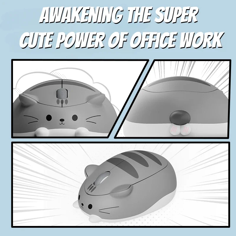 Cute Cat 2.4G Wireless Mouse C - Kids Tablet With Accessories 评论和价格