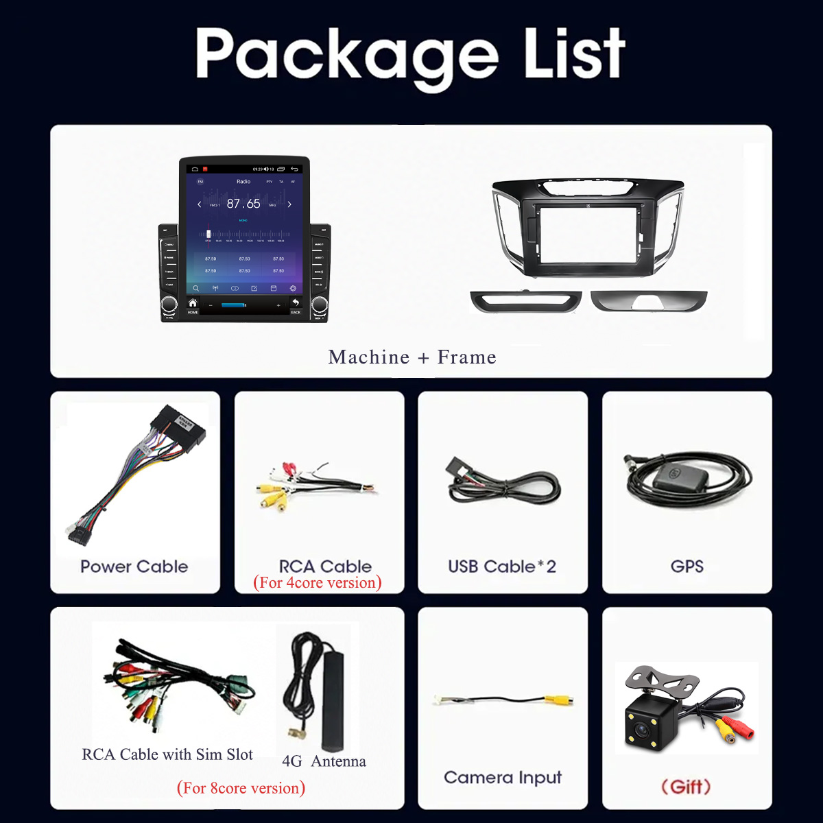 8G+128G Android 14 For Hyundai - Tablet Danish Mobile & Accessories Photos 评论和价格