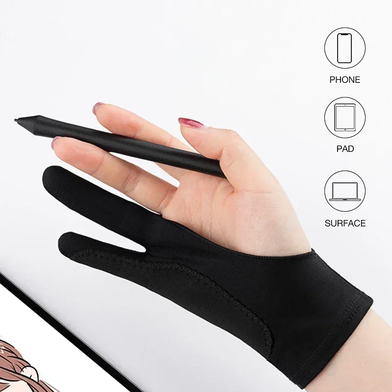S/M/L Two-Finger Drawing Glove - Drawing Glove Artist 评论和价格