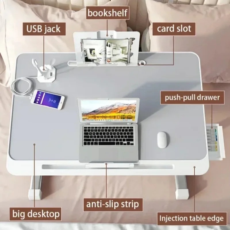 Laptop Bed Tray Table Adjustab - Tablet Lap Desk 评论和价格