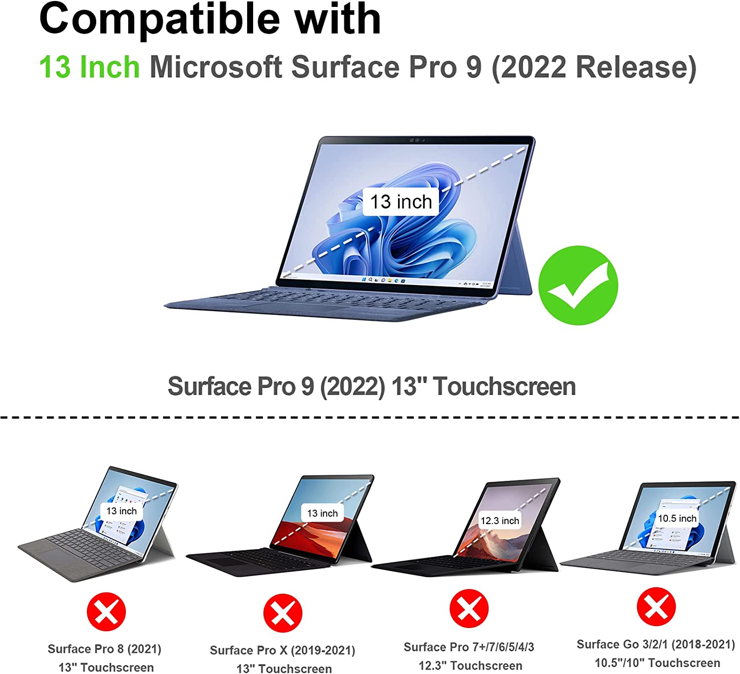 Case Compatible with Type Cove - Microsoft Tablet Accessories 评论和价格