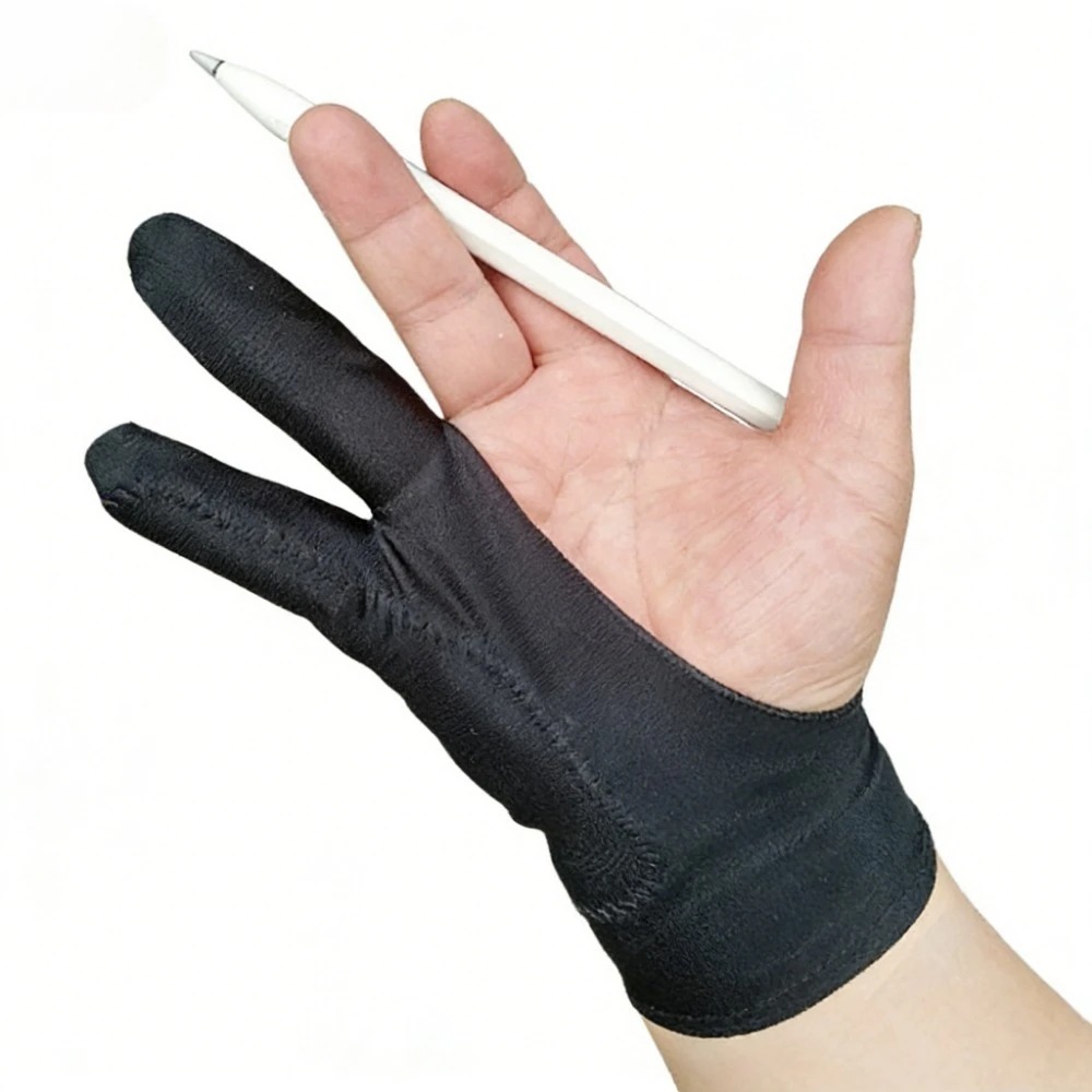 Artist Two-Finger Gloves Anti  - Drawing Glove Artist 评论和价格