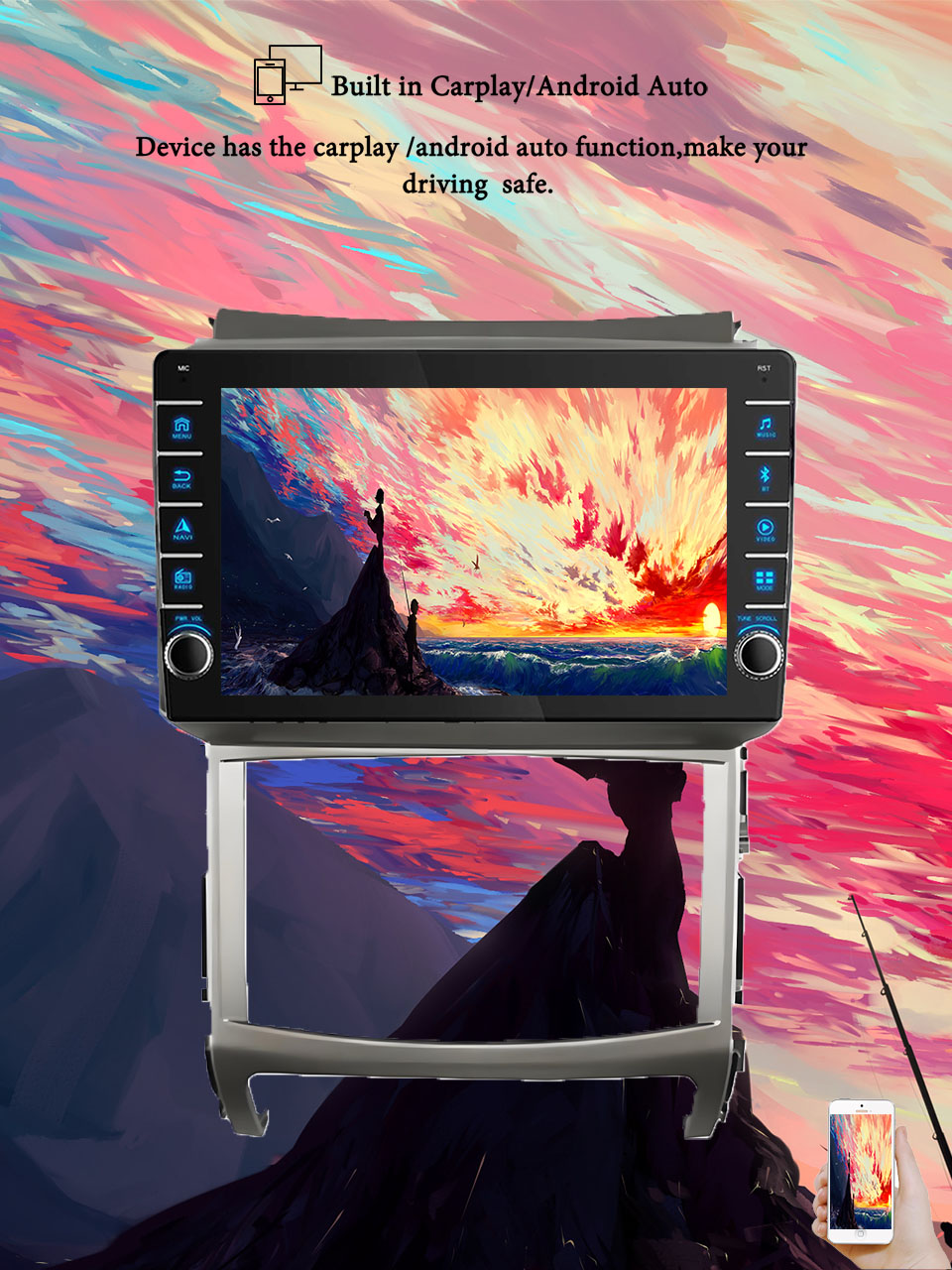 8G+128G Android14 For Hyundai  - Tablet Danish Mobile & Accessories Photos 评论和价格