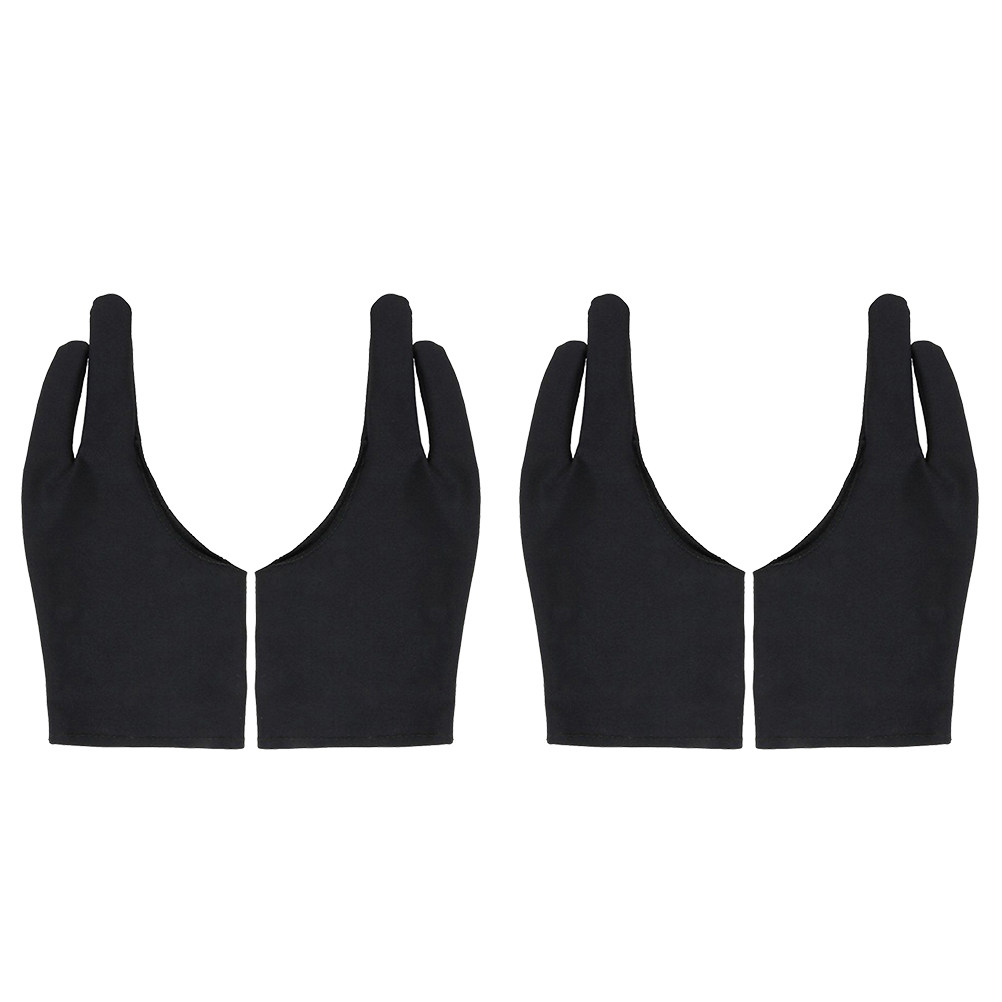 4Pcs Two Finger Artist Gloves  - Drawing Glove Artist 评论和价格