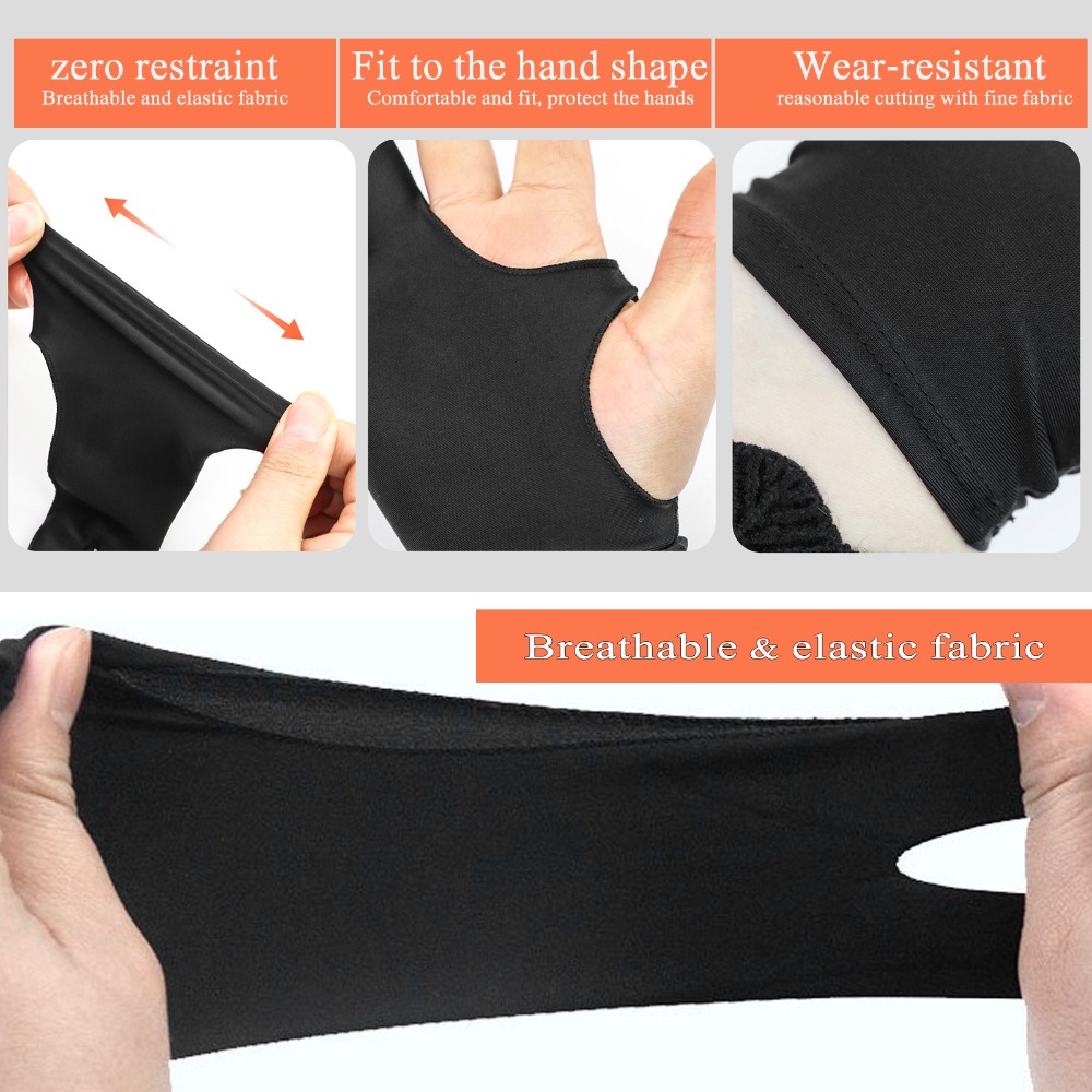 2pcs Durable Two-Finger Design - Drawing Glove Artist 评论和价格