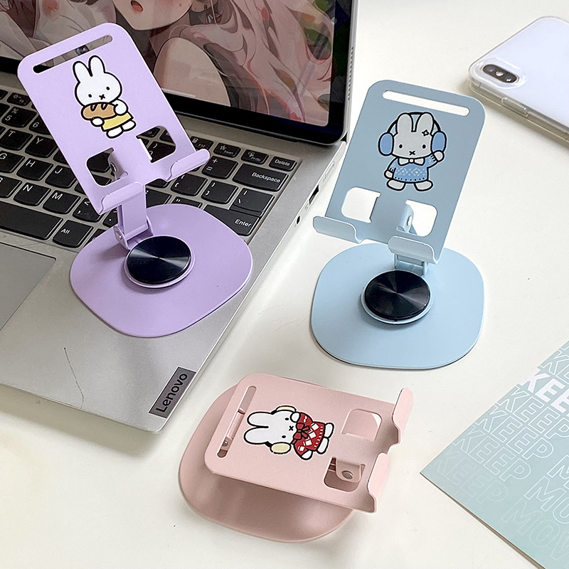 Miffy cartoon rotatable foldab - Tablet Accessories Set 评论和价格