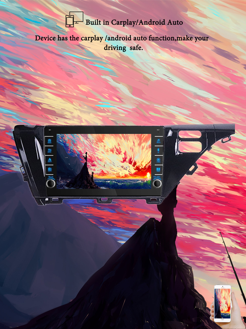 8G+128G Android 14 For Toyota  - Tablet Danish Mobile & Accessories Photos 评论和价格