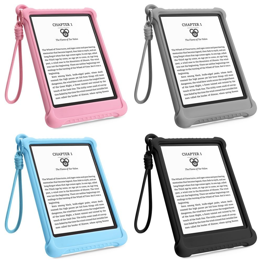 Silicone e-Reader Case Hand St - Kindle Tablet Accessories 评论和价格